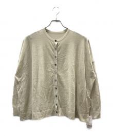 Spick and Span（スピックアンドスパン）の古着「2way ウォッシャブル シアーカーディガン」｜ベージュ