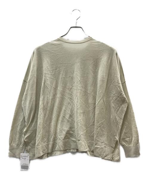 Spick and Span（スピックアンドスパン）Spick and Span (スピックアンドスパン) 2way ウォッシャブル シアーカーディガン ベージュ サイズ:FREE 未使用品の古着・服飾アイテム