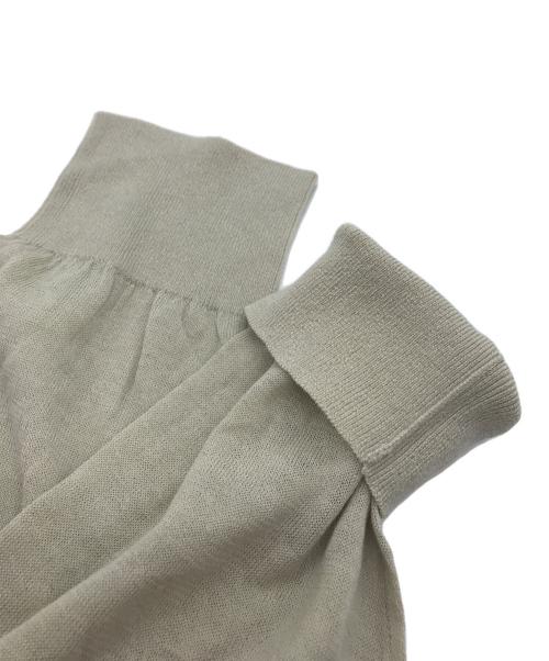 Spick and Span（スピックアンドスパン）Spick and Span (スピックアンドスパン) 2way ウォッシャブル シアーカーディガン ベージュ サイズ:FREE 未使用品の古着・服飾アイテム