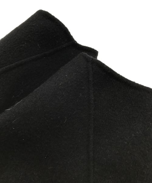 LOHEN（ローヘン）LOHEN (ローヘン) バックフォルムリバーZIPブルゾンコート ブラック サイズ:FREEの古着・服飾アイテム