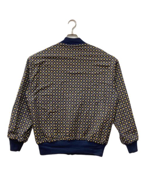 GUCCI（グッチ）GUCCI (グッチ) 総柄リバーシブルジャケット ネイビー サイズ:52の古着・服飾アイテム