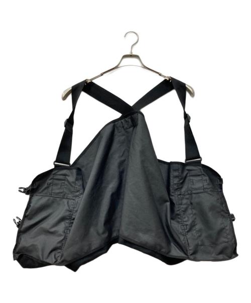 and wander（アンドワンダー）and wander (アンドワンダー) field vest ブラック サイズ:Fの古着・服飾アイテム