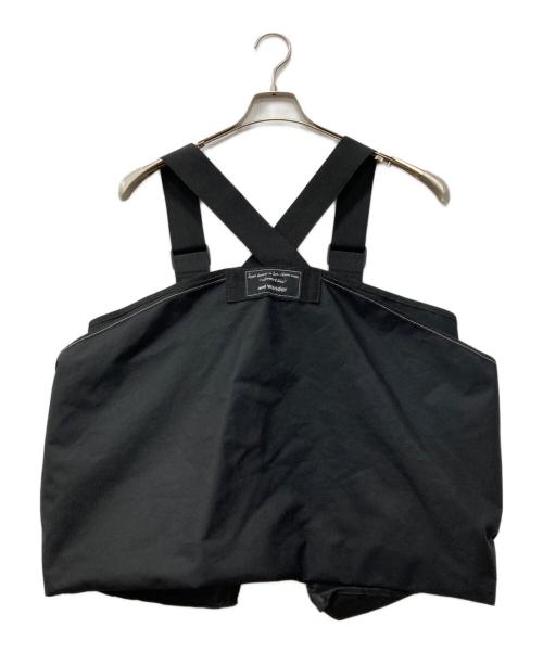and wander（アンドワンダー）and wander (アンドワンダー) field vest ブラック サイズ:Fの古着・服飾アイテム