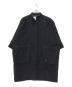 HUNTING WORLD（ハンティングワールド）の古着「ノーカラーコート」｜ブラック