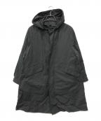 MHLエムエイチエル）の古着「WASHED COTTON NYLON TWILL」｜ブラック