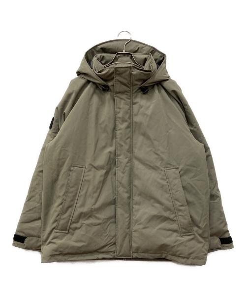 DANTON（ダントン）DANTON (ダントン) DOWN ARMY HOODED JACKET カーキ サイズ:Lの古着・服飾アイテム