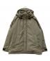 DANTON（ダントン）の古着「DOWN ARMY HOODED JACKET」｜カーキ