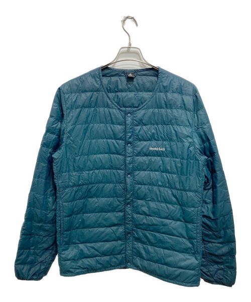 mont-bell（モンベル）mont-bell (モンベル) スペリオダウン ラウンドネックジャケット グリーン サイズ:Lの古着・服飾アイテム