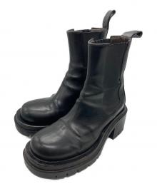 BOTTEGA VENETA（ボッテガベネタ）の古着「サイドゴアブーツ」｜ブラック