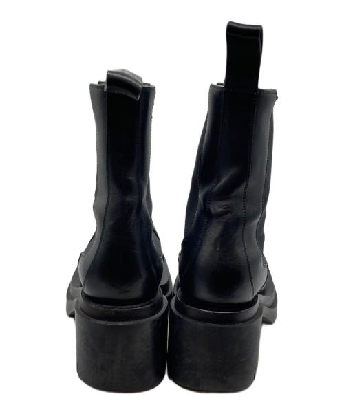 BOTTEGA VENETA（ボッテガベネタ）BOTTEGA VENETA (ボッテガベネタ) サイドゴアブーツ ブラック サイズ:38の古着・服飾アイテム