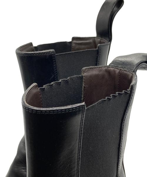 BOTTEGA VENETA（ボッテガベネタ）BOTTEGA VENETA (ボッテガベネタ) サイドゴアブーツ ブラック サイズ:38の古着・服飾アイテム