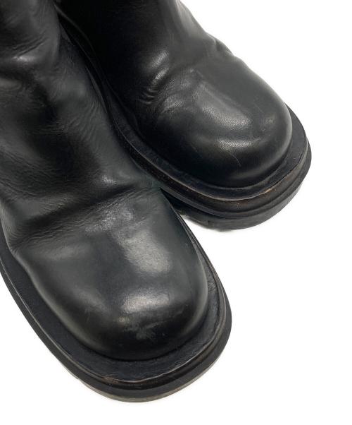 BOTTEGA VENETA（ボッテガベネタ）BOTTEGA VENETA (ボッテガベネタ) サイドゴアブーツ ブラック サイズ:38の古着・服飾アイテム