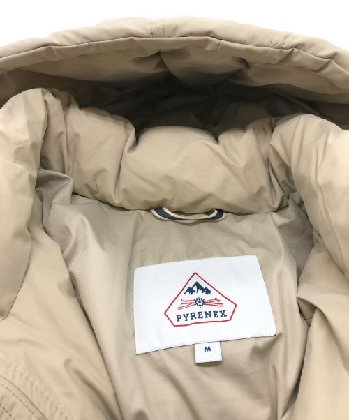 Pyrenex（ピレネックス）Pyrenex (ピレネックス) 417 EDIFICE (417 エディフィス) SPOUTNIC ED MATダウンジャケット ベージュ サイズ:Mの古着・服飾アイテム