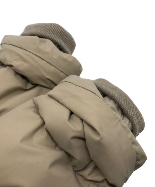Pyrenex（ピレネックス）Pyrenex (ピレネックス) 417 EDIFICE (417 エディフィス) SPOUTNIC ED MATダウンジャケット ベージュ サイズ:Mの古着・服飾アイテム