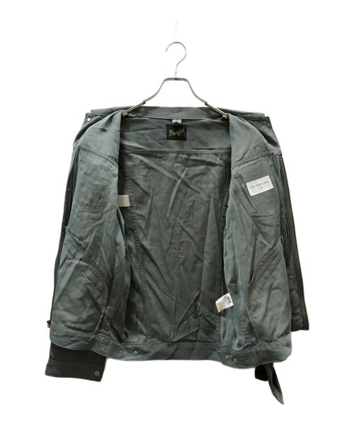 TOMORROW LAND（トゥモローランド）TOMORROW LAND (トゥモローランド) Wrangler (ラングラー) 別注24MJZ クリアツイルジャケット ブルー サイズ:Lの古着・服飾アイテム