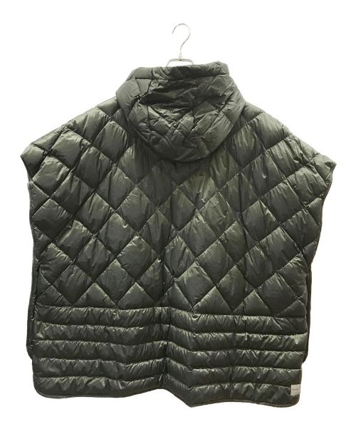 MaxMara THE CUBE（マックスマーラ ザ キューブ）MaxMara THE CUBE (マックスマーラ ザ キューブ) テクニカルキャンバスフーディケープ グリーン サイズ:Sの古着・服飾アイテム