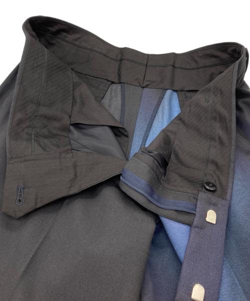 PAUL SMITH（ポールスミス）Paul Smith (ポールスミス) グラデーションスラックス ネイビー サイズ:XLの古着・服飾アイテム