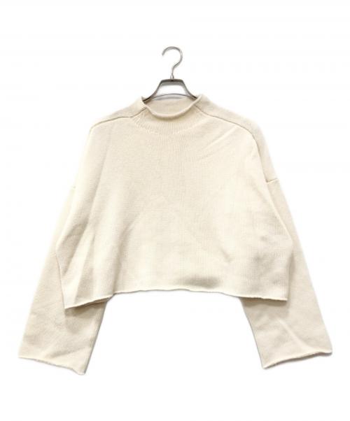 L’Appartement（アパルトモン）L’Appartement (アパルトモン) Short Knit Pullover ベージュ サイズ:下記参照の古着・服飾アイテム