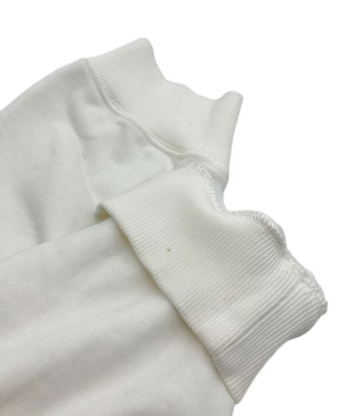 MM6 Maison Margiela（エムエムシックスメゾンマルジェラ）MM6 Maison Margiela (エムエムシックス メゾンマルジェラ) フリルスウェット ホワイト サイズ:Sの古着・服飾アイテム