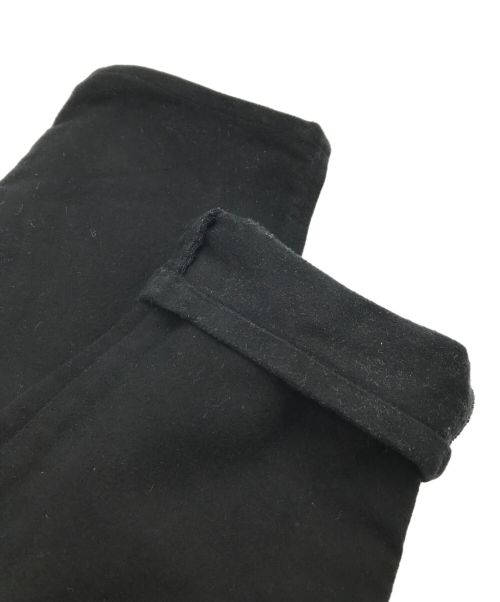 COMOLI（コモリ）COMOLI (コモリ) モールスキン ライダーパンツ ブラック サイズ:2の古着・服飾アイテム