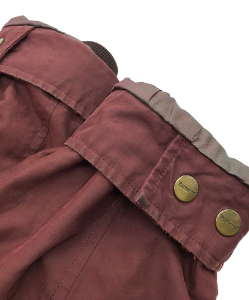 Burberry's（バーバリーズ）Burberry's (バーバリーズ) ジップアップジャケット レッド サイズ:Mの古着・服飾アイテム