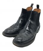 CHURCH'Sチャーチ）の古着「AURAスタッズウィングチップブーツ」｜ブラウン