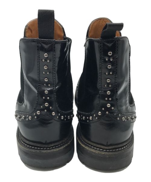 CHURCH'S（チャーチ）CHURCH'S (チャーチ) AURAスタッズウィングチップブーツ ブラウン サイズ:37の古着・服飾アイテム
