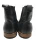 中古・古着 SUNSEA (サンシー) サイドゴアブーツ ブラック サイズ:4：10000円