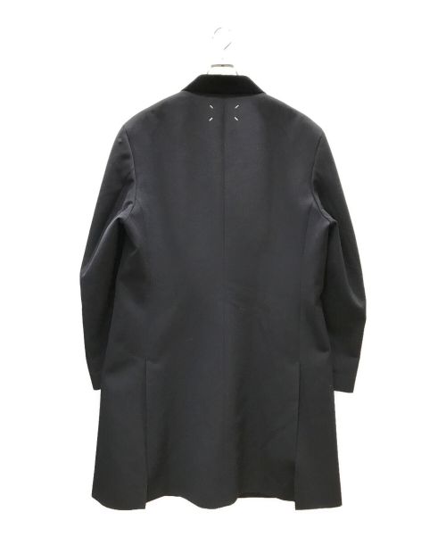 Maison Margiela（メゾンマルジェラ）Maison Margiela (メゾンマルジェラ) チェスターコート ネイビー サイズ:44の古着・服飾アイテム