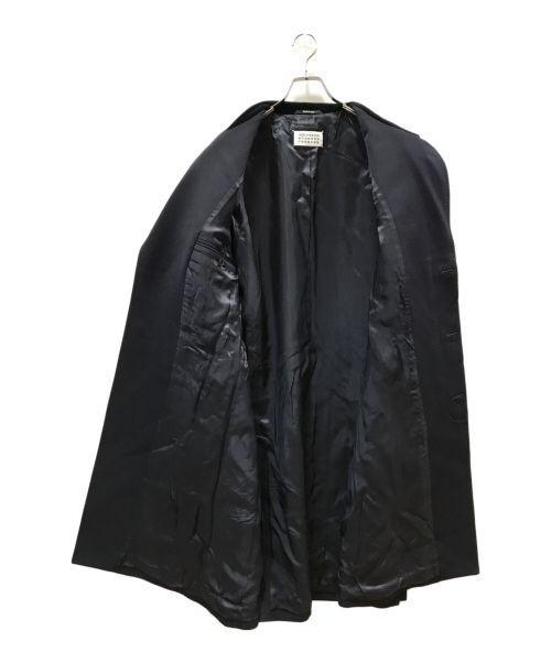 Maison Margiela（メゾンマルジェラ）Maison Margiela (メゾンマルジェラ) チェスターコート ネイビー サイズ:44の古着・服飾アイテム
