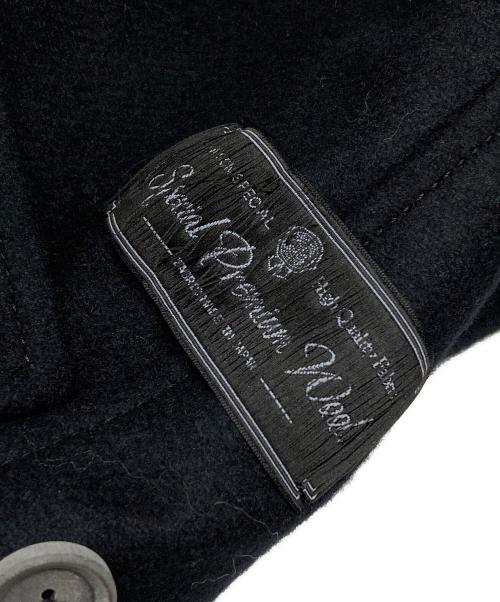 MAISON SPECIAL（メゾンスペシャル）MAISON SPECIAL (メゾンスペシャル) Super140s Prime-Over Melton Balmachan Coat ブラック サイズ:2の古着・服飾アイテム