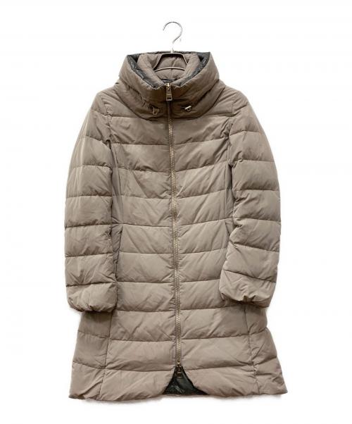 HERNO（ヘルノ）HERNO (ヘルノ) ロングダウンジャケット ブラウン サイズ:42の古着・服飾アイテム