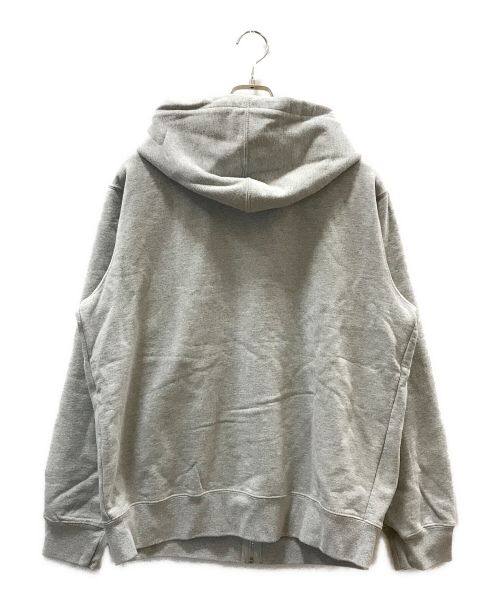 SUPREME（シュプリーム）Supreme (シュプリーム) Contrast Zip Up Hooded Sweatshirt グレー サイズ:Lの古着・服飾アイテム