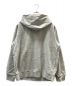 Supreme (シュプリーム) Contrast Zip Up Hooded Sweatshirt グレー サイズ:L：20000円