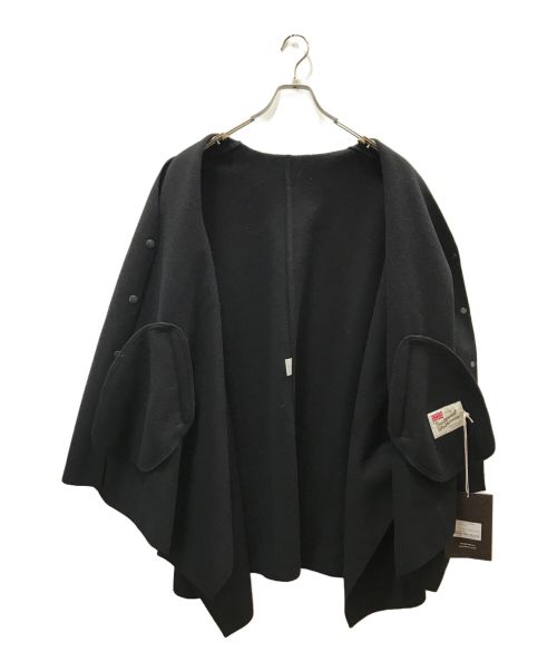 Traditional Weatherwear（トラディショナルウェザーウェア）Traditional Weatherwear (トラディショナルウェザーウェア) RENFREW NO COLLAR JERSEY ブラック サイズ:34 未使用品の古着・服飾アイテム