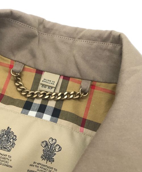 BURBERRY LONDON（バーバリーロンドン）BURBERRY LONDON (バーバリーロンドン) バルマカーンコート ブラウン サイズ:XLの古着・服飾アイテム