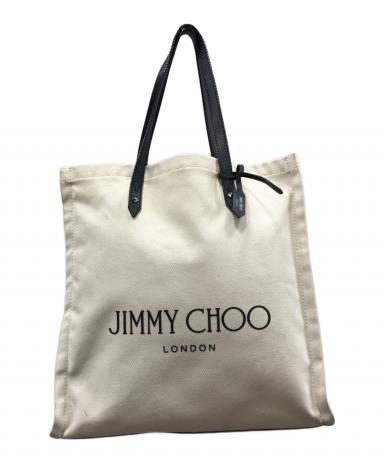 中古・古着通販】JIMMY CHOO (ジミーチュウ) キャンバストートバッグ