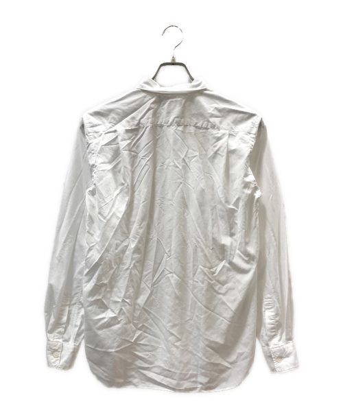 COMME des GARCONS HOMME PLUS（コムデギャルソンオムプリュス）COMME des GARCONS HOMME PLUS (コムデギャルソンオムプリュス) 縮絨シャツ ホワイト サイズ:XSの古着・服飾アイテム