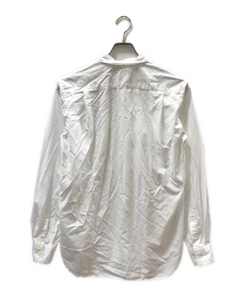COMME des GARCONS HOMME PLUS（コムデギャルソンオムプリュス）COMME des GARCONS HOMME PLUS (コムデギャルソンオムプリュス) 縮絨シャツ ホワイト サイズ:XSの古着・服飾アイテム