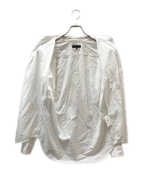 COMME des GARCONS HOMME PLUS（コムデギャルソンオムプリュス）COMME des GARCONS HOMME PLUS (コムデギャルソンオムプリュス) 縮絨シャツ ホワイト サイズ:XSの古着・服飾アイテム