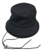 sacaiサカイ）の古着「ワイドブリムバケットハット」｜ブラック