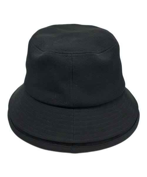 sacai（サカイ）sacai (サカイ) ワイドブリムバケットハット ブラック サイズ:1の古着・服飾アイテム