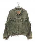 LEVI'Sリーバイス）の古着「デニムジャケット」｜モスグリーン