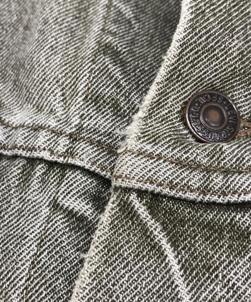 LEVI'S（リーバイス）LEVI'S (リーバイス) デニムジャケット モスグリーン サイズ:Lの古着・服飾アイテム