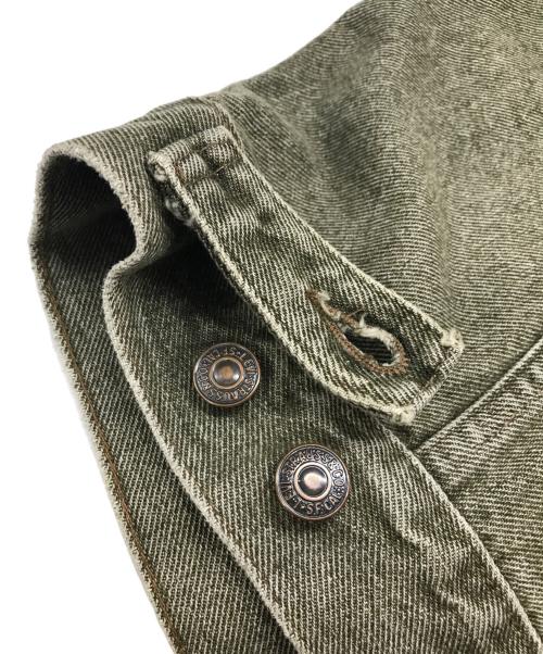 LEVI'S（リーバイス）LEVI'S (リーバイス) デニムジャケット モスグリーン サイズ:Lの古着・服飾アイテム