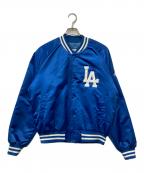 Chalk Lineチョークライン）の古着「LAスタジャン」｜ブルー