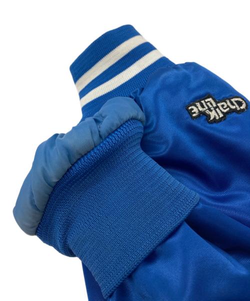 Chalk Line（チョークライン）Chalk Line (チョークライン) LAスタジャン ブルー サイズ:Mの古着・服飾アイテム