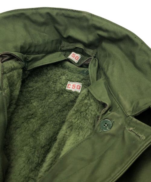スウェーデン軍（スウェーデングン）スウェーデン軍 (スウェーデングン) FIELD COAT オリーブ サイズ:50の古着・服飾アイテム