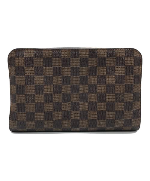 LOUIS VUITTON（ルイ ヴィトン）LOUIS VUITTON (ルイ ヴィトン) ダミエ サンルイ クラッチバッグ ブラウン サイズ:下記参照の古着・服飾アイテム