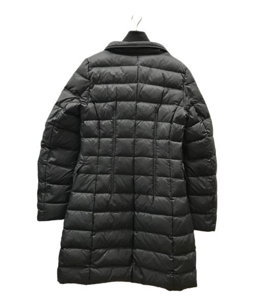 MOORER（ムーレー）MOORER (ムーレー) レイヤードカラー ダウン コート ブラック サイズ:42の古着・服飾アイテム